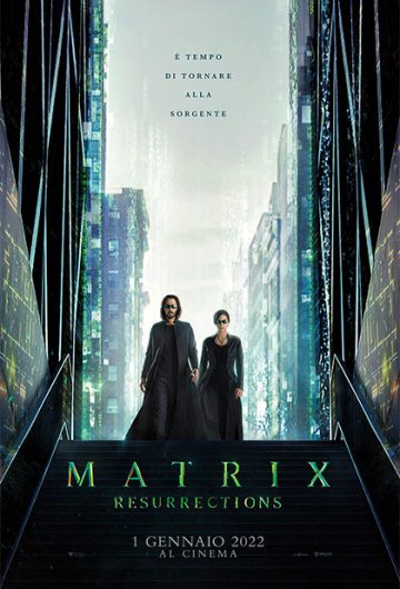 Matrix Resurrections locandina