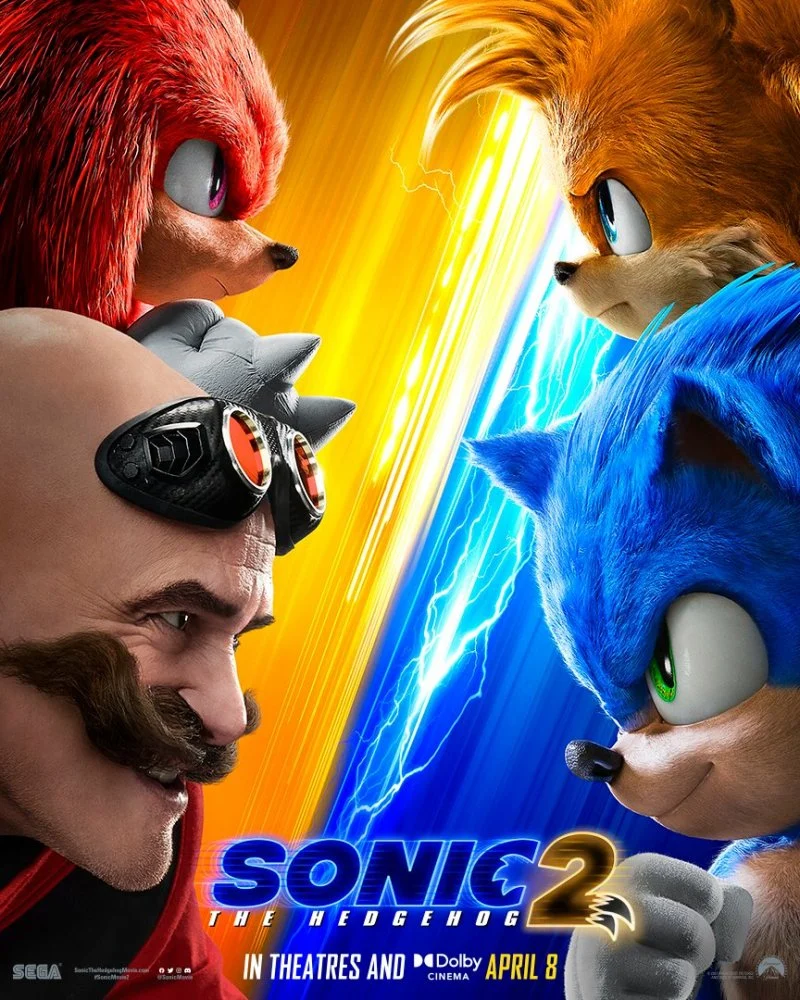 Sonic The Hedgehog- Personaggi articolati, Colore Sonic 2 Movie