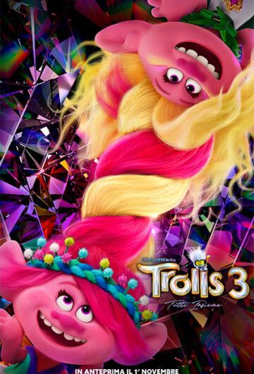 Trolls 3 – Tutti insieme locandina